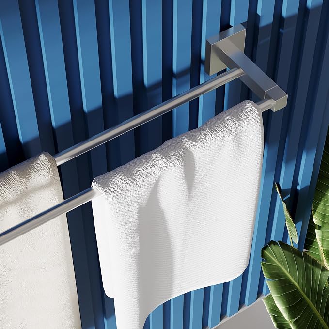 RUACQ Double Towel Bar, 24 Inch Bath Towel Rack - Image 3