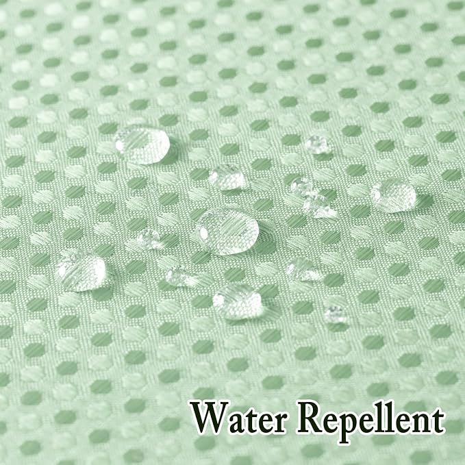 Gibelle No Hook Waffle Weave Shower Curtain - Image 5