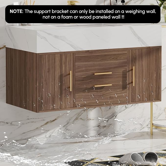 homary 39.4" Bathroom Vanity - Image 4