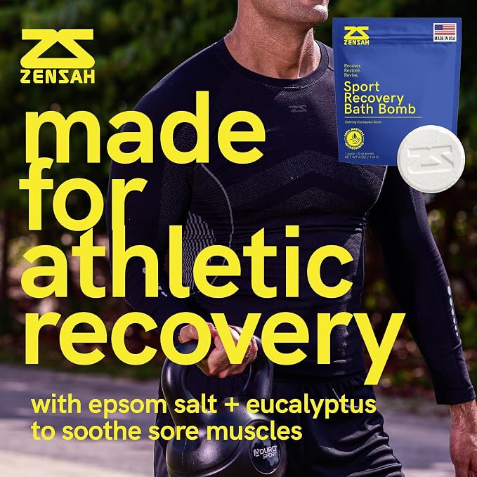 Zensah Sport Recovery Bath Bombs - Image 2