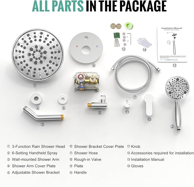 SR SUN RISE Shower Faucet - Image 7