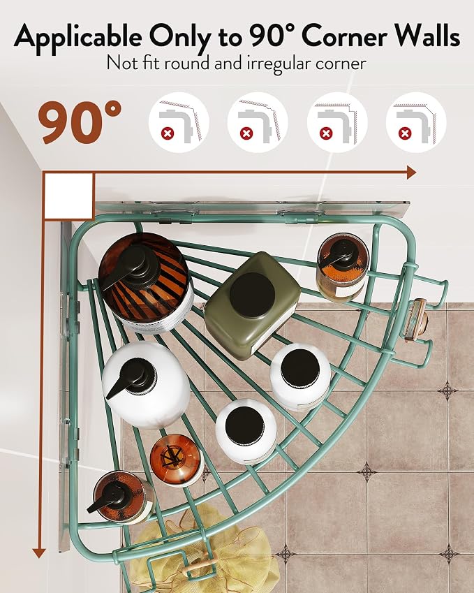 Orimade Corner Shower Caddy - Image 2