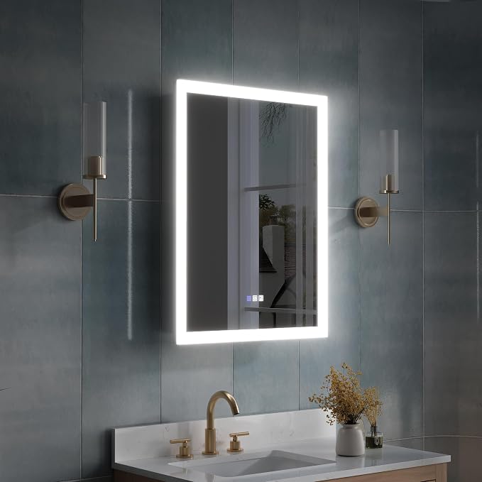 WELLFOR 24 x 32 Inch LED Medicine Cabinet by WELLFOR