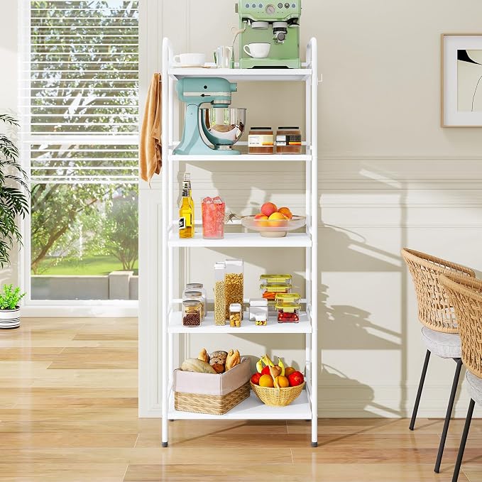 HDANI Storage Shelves, 5-Tier Metal Storage Rack - Image 4