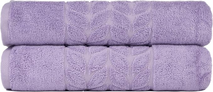 BAGNO MILANO Organic Turkish Cotton Bath Towels, Luxury Jacquard Collection by BagnoMilanoLuxurySoftness