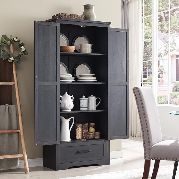 Farmhouse Kitchen Pantry Cabinet - Image 3