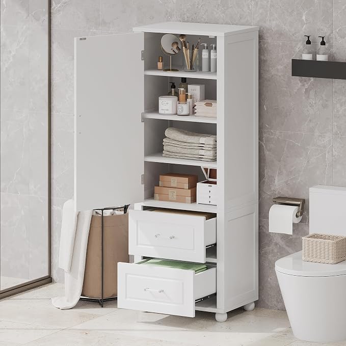 Tall Bathroom Storage Cabinet - Image 4