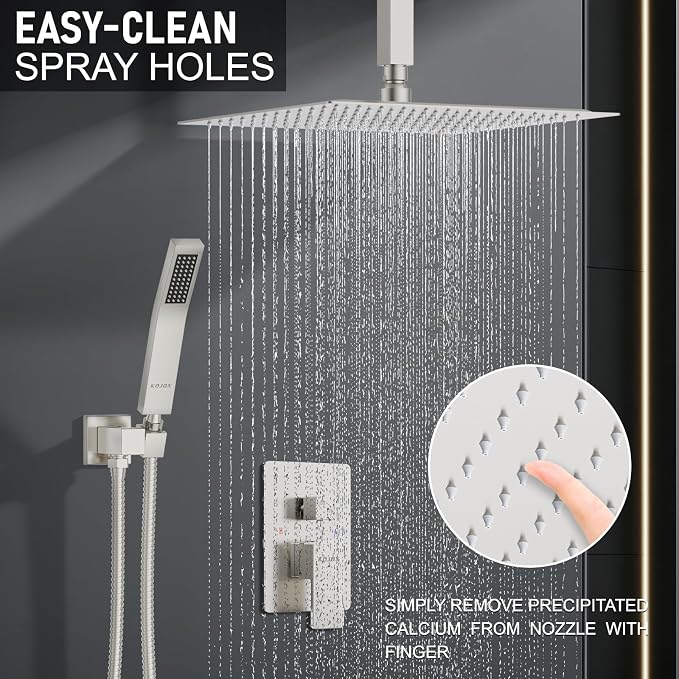 Kojox 12 Inch Ceiling mounted Shower System - Image 2