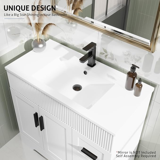 eclife 36" Bathroom Vanities Sink Combo - Image 5