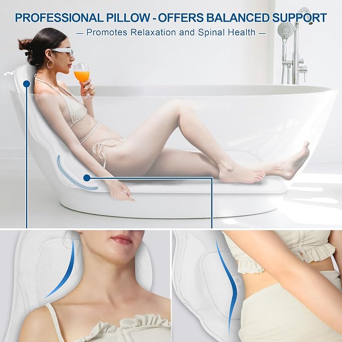 Full Body Bath Pillow for Tub - Image 3