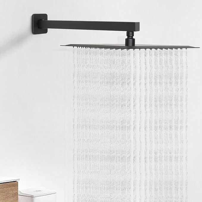 HarJue Shower Arm, Rain Shower Head Extension Extender, - Image 5