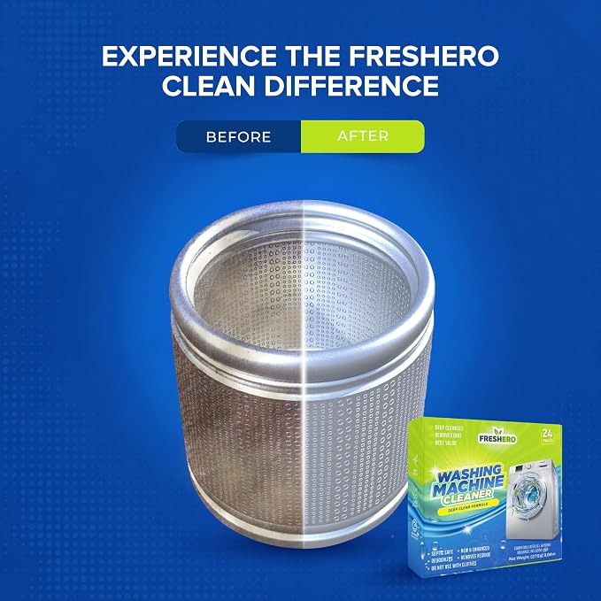 Washing Machine Cleaner Tablets – 24-Pack Deep Cleaning - Image 4