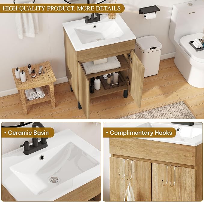 YITAHOME 24 Inch Bathroom Vanity - Image 4