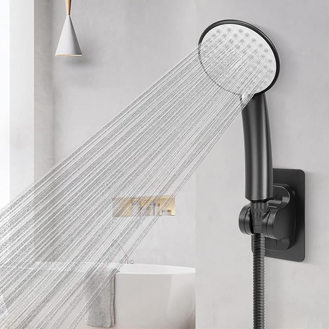 NearMoon Self Adhesive Shower Head Holder-Adjustable Handheld Shower Holder NO - Image 9