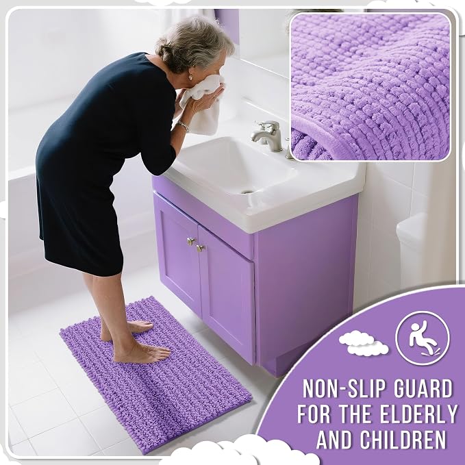 Yimobra Bathroom Rugs Non Slip Washable - Image 6