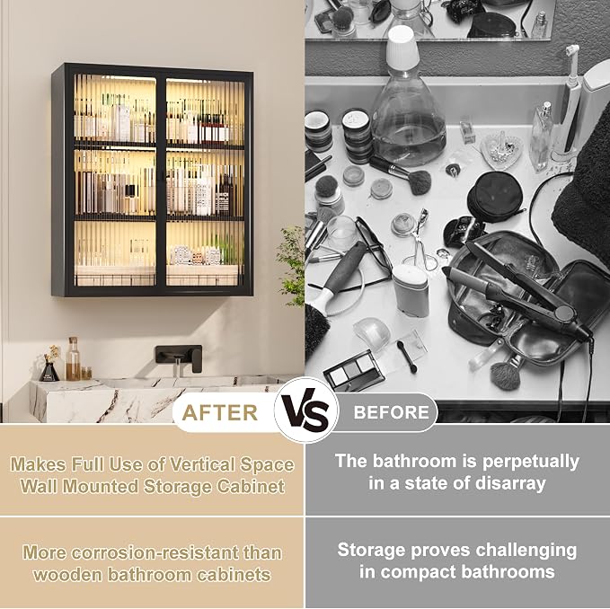 Bathroom Wall Cabinet, Medicine Cabinets - Image 5