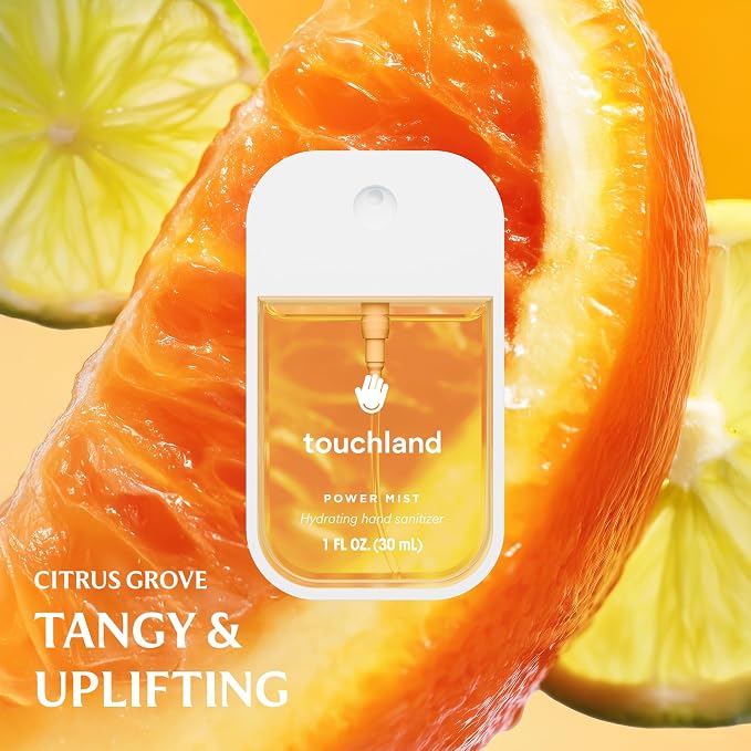 Touchland Hydrating Hand Sanitizer Spray, TOP 5 Set, 1 FL. OZ. Travel Size - Image 5