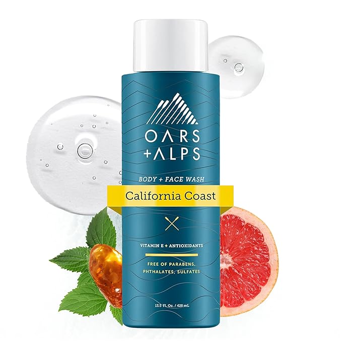 Oars + Alps Body Wash for Men, Mens Body Wash by OarsAlps