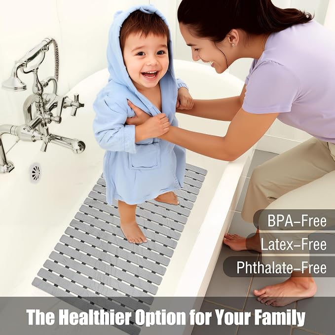 MBOSS Bathtub Mat Non Slip, Shower Mat - Image 7