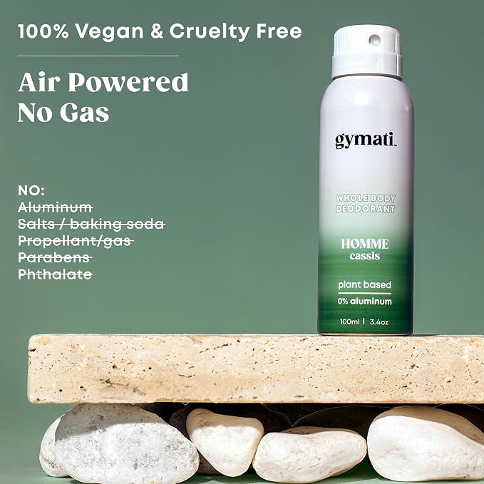 Gymati Fitness Body Deodorant Spray Aluminum Free - Image 4