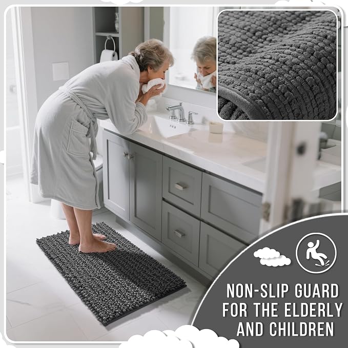 Yimobra Bathroom Rugs Sets 2 Piece - Image 4