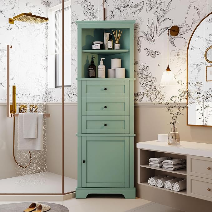 Favfurish 69" Tall Corner Cabinet by Favfurish