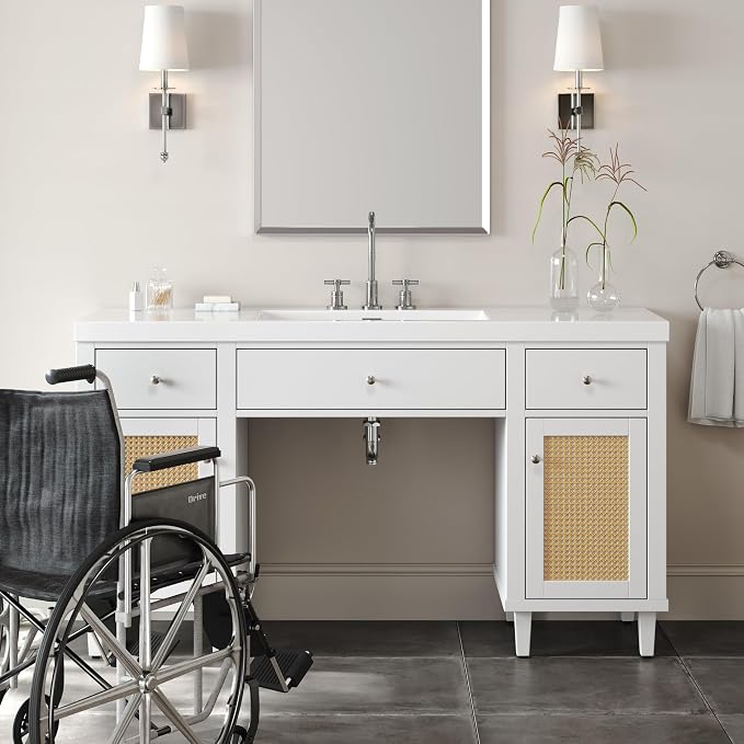 60 Inch ADA Compliant Bathroom Vanity - Image 7