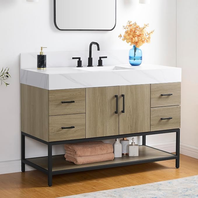 TILE & TOP Utopia 48" Single Bathroom Vanity - Image 2