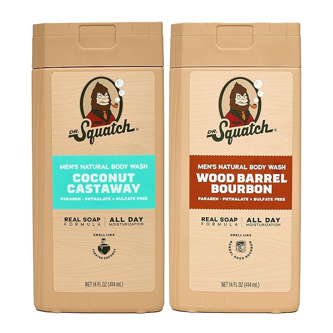 Dr. Squatch NEW Body Wash for Men by DrSquatch