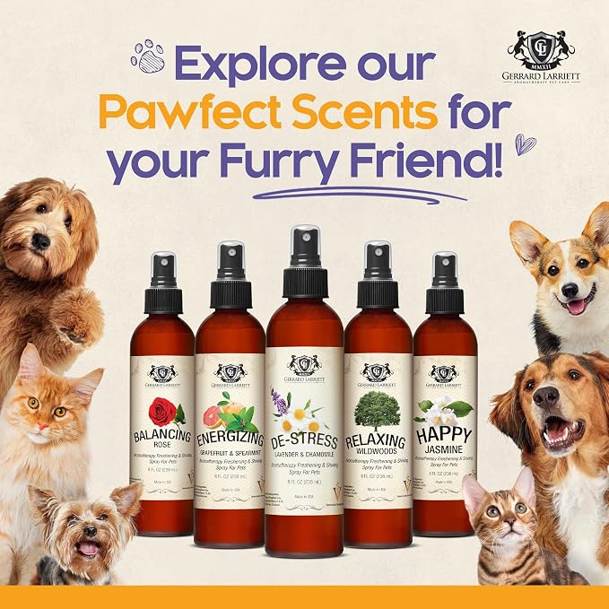 Dog Perfume Spray Long Lasting Balancing Rose 8 Fl Oz - Image 6