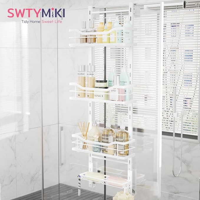 SWTYMIKI Over the Door Shower Caddy - Image 2