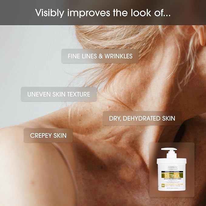Advanced Clinicals Advanced Firming Retinol Body Lotion + Retinol Eye Cream - Image 8