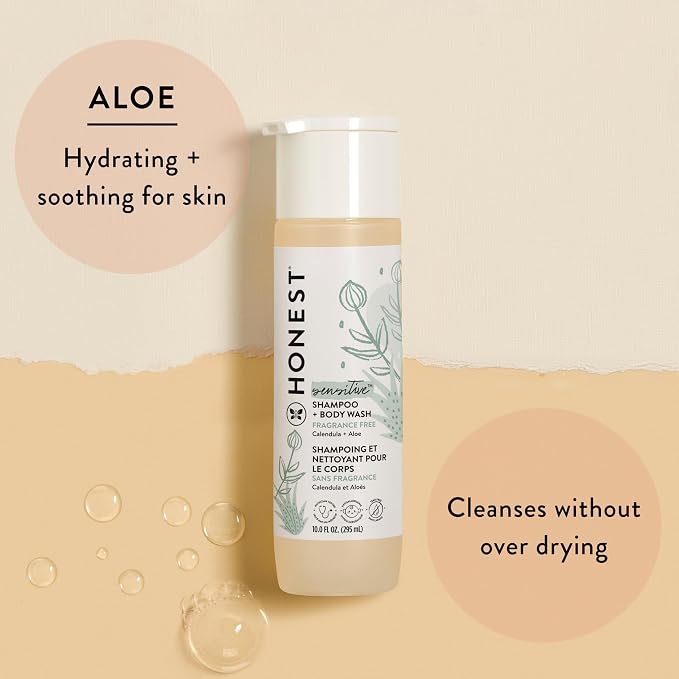 The Honest Company 2-in-1 Cleansing Shampoo and Body Wash - Image 2