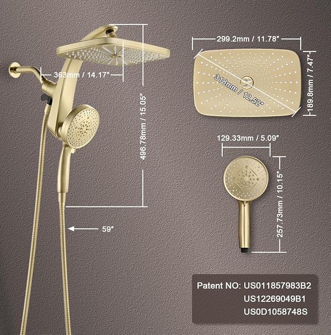 High Pressure Rain Shower Head: Upgrade Shower Heads - Image 8