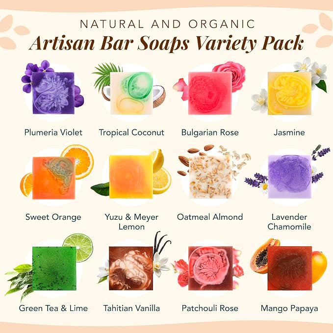 Saavy Naturals Artisan Soap Pack - Image 3