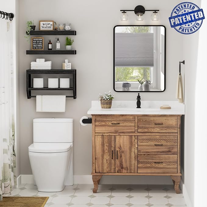 QEEIG Bathroom Floating Shelves - Image 2