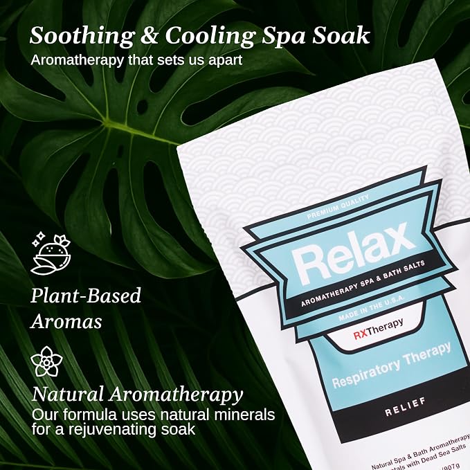 Relax Spa & Bath, Epsom & Dead Sea Salts, Aromatherapy Bath Salts - Image 4