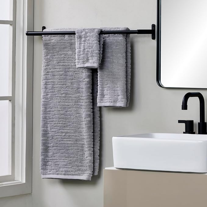 SKL Home CloudSoft Cotton Luxury Hand Towel 2pc Set - Image 4