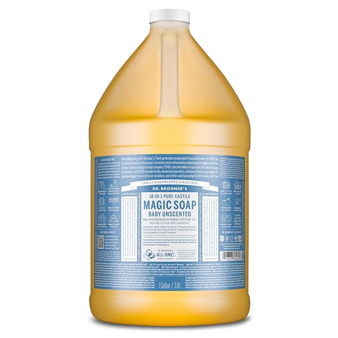 Dr. Bronner's Pure-Castile Magic Soap Liquid – Made by DrBronners
