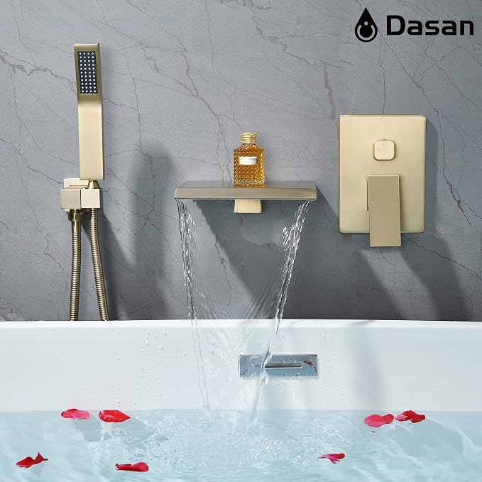 Upgraded Wall Mount Tub Filler Faucet - Image 7