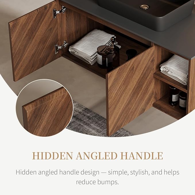 36 Inch Floating Bathroom Vanity - Image 4