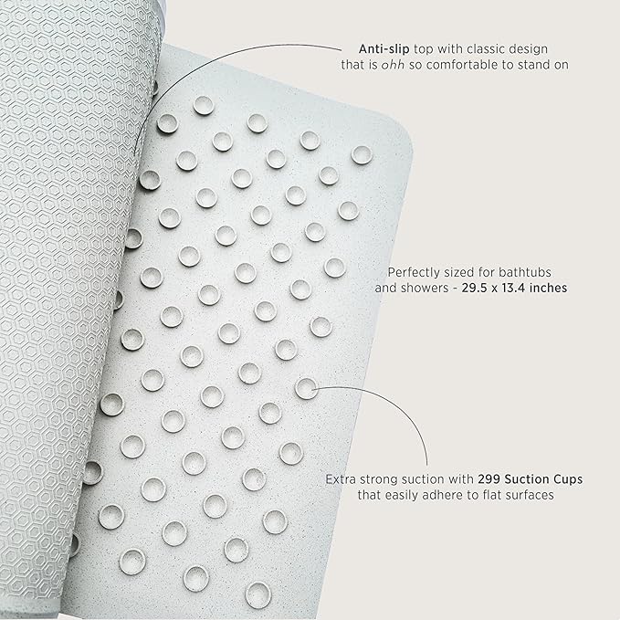 HEVEA Natural Rubber Big Bath Mat - Image 4