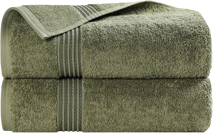 Superior Egyptian Cotton Bath Towel Set, Home Bathroom Towels, Guest Bath - Image 2