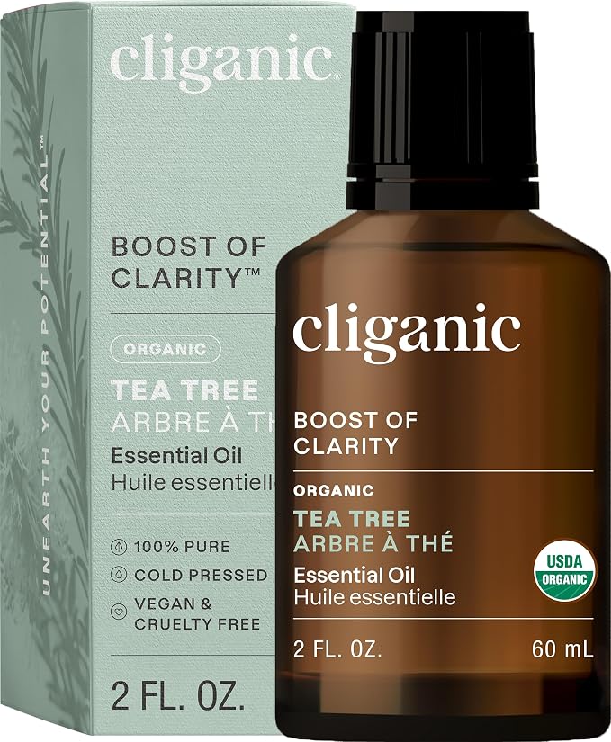 Cliganic Organic Tea Tree Essential Oil by Cliganic