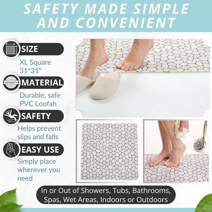 Square Shower Mat - Image 3