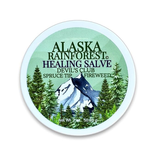 Snowy Summit Alaska Rainforest Salve by SnowySummit