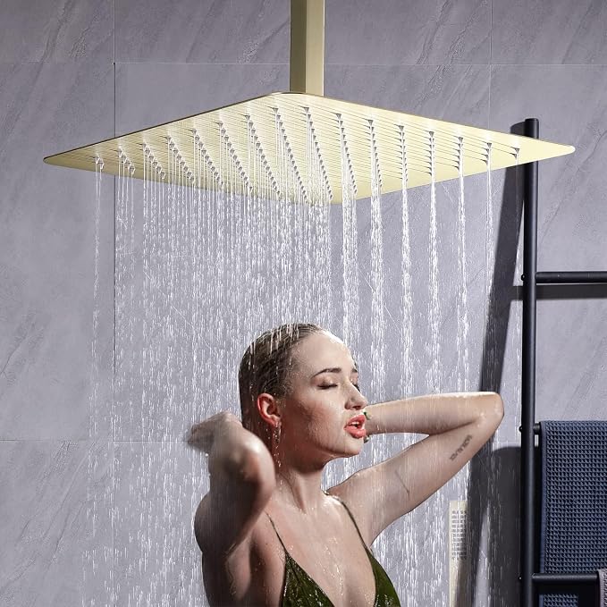 Brushed Gold Shower System - Image 8