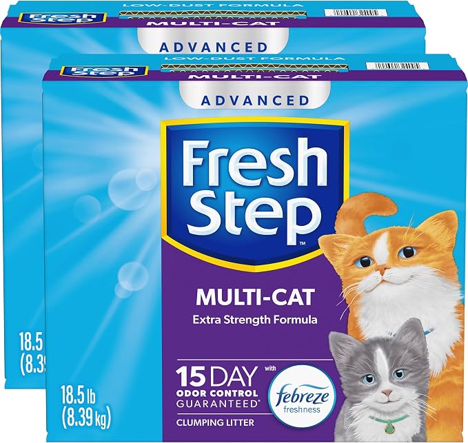 Fresh Step Advanced Multi Cat Clumping Litter - Image 13