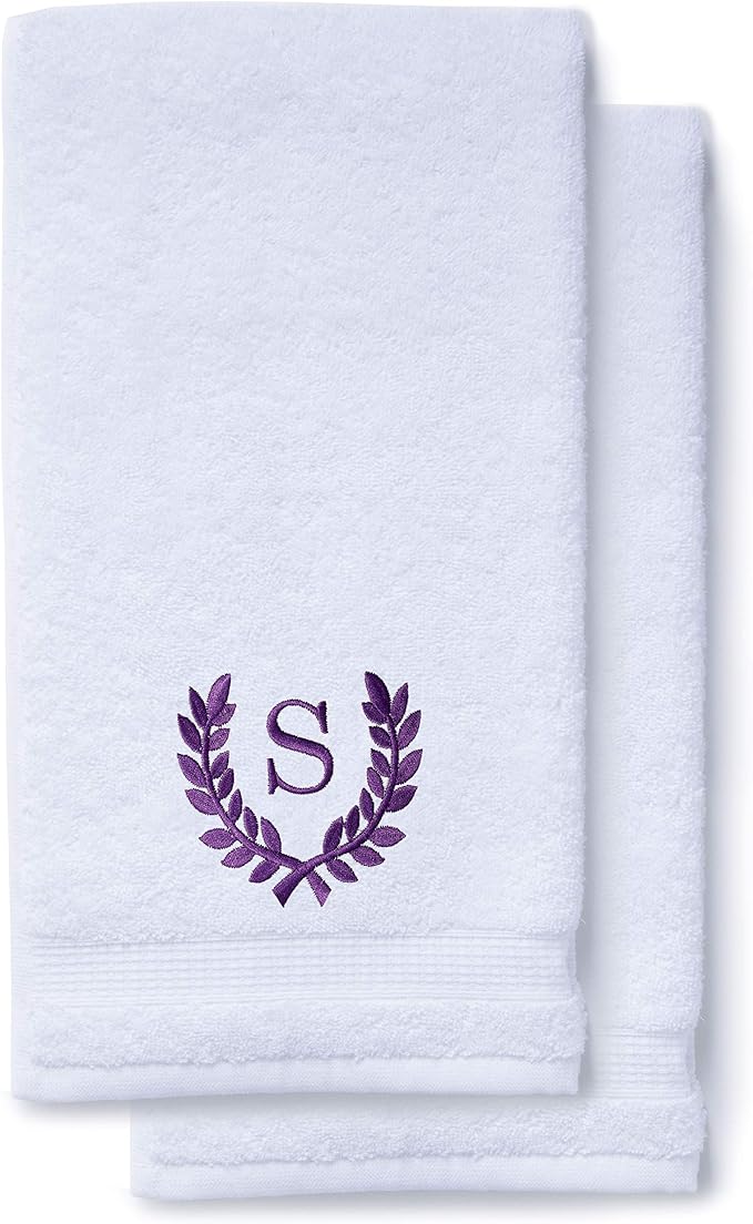 Decorative and Monogrammed Hand Towels by Turquaz