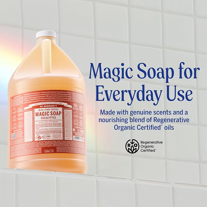Dr. Bronner's Pure-Castile Magic Soap Liquid - Image 2